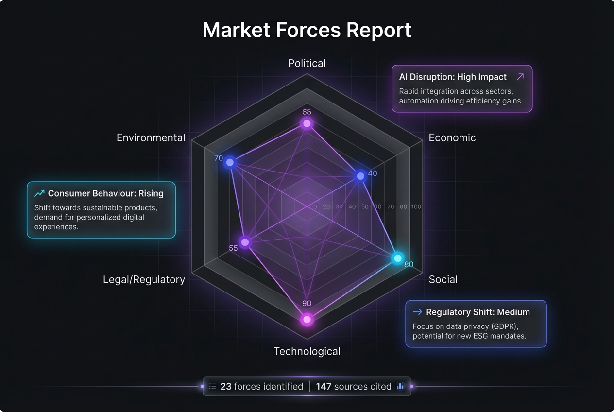 Market Forces example output